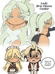 brie cheese cookie from cookie run