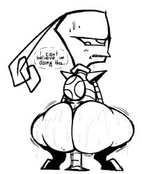 tak (invader zim) from invader zim by nanodude78