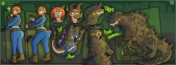 deathclaw from fallout by sapphicslob