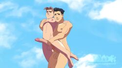 2d 2d_animation abs anal anal_sex animated ass balls bara biceps big_balls big_penis cartoon_emxx cum dominant dominant_male domination english_dialogue english_voice_acting erection gay gay_anal gay_domination gay_sex genital_fluids invincible invincible_(comics) invincible_(tv_series) male male/male male_nipples male_only male_penetrated male_penetrating_male manly mark_grayson mp4 muscular_male nipples nude orgasm pecs penetration penis riding_penis sex sound stomach_bulge tagme video william_clockwell yaoi