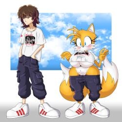 miles tails prower from sega by shinmayjay