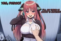 nakano nino from go-toubun no hanayome by nay juno