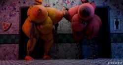 withered chica from five nights at freddy's by pixelrepture