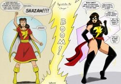 mary marvel from dc by polmanning