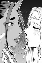 ino (waifusplit) fan art