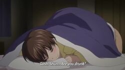 10s 1boy 1boys 1girls 2010s 2019 age_difference animated ass ass_grab big_ass big_breasts breasts cunnilingus doggy_style doggy_style_position doggystyle english_subtitles erection female from_behind from_behind_position grabbing_ass hentai_series house indoors licking_pussy longer_than_one_minute lying_on_stomach male male/female male_penetrating male_penetrating_female moaning_in_pleasure netorare night nonconsensual older_male older_male_and_younger_female orgasm panties panties_down penis penis_out pussy queen_bee_(animation_studio) sex sex_from_behind shorter_than_two_minutes sleeping sound straight_sex tagme testicles under_the_covers video younger_female yue_ni_hitozuma_wa_netorareta