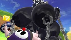 chain chomp from mario (series) by dra111 (artist)