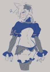 cloud strife from final fantasy by lyssahh