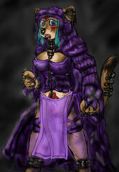 anthro by-nc-sa creative_commons everquest feline female fur furry kerra lion mind_control piercing solo xenox