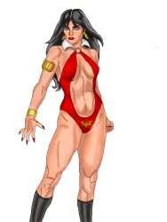 1girls black_hair drawing_scl fanart female_only long_hair samuelscl solo solo_female vampire vampirella