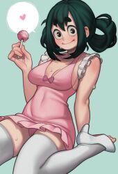 tsuyu asui from my hero academia by lentiyay