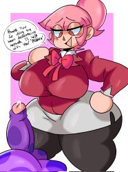 animal_crossing big_breasts bob_(animal_crossing) breasts dork_boi female lewd_dorky nintendo penis precum tagme thick_thighs thighs villager_(animal_crossing) wide_hips