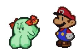 animated areola ball_with_hyper_features big_breasts boo_(mario) bow_ribbon breasts clothing cum cum_inside duo exposed_breasts female ghost human lady_bow male male/female mammal mario mario_(series) nintendo nude paper_mario pixel pixellystuff sex spirit video_games