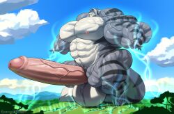 abs biceps furry gay guzreuef hyper hyper_balls hyper_genitalia hyper_penis hyper_testicles macro male male_focus male_only muscle muscles muscular muscular_arms muscular_ass muscular_back muscular_legs muscular_male muscular_thighs nipples pecs veins veiny_penis