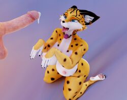 3d_(artwork) absurd_res anthro ball_gag begging begging_pose big_breasts blender_(software) bodily_fluids breasts cum curvy_figure digital_media_(artwork) duo fangs feet felid feline female fur gag genital_fluids genitals hi_res human human_on_anthro humanoid looking_at_another looking_at_partner lynx male/female male_human/female_anthro male_on_anthro mammal miyu_lynx nintendo nude orange_body orange_fur partial_male pawpads penis pose saliva solo spots spotted_body spotted_fur star_fox thick_thighs tongue tongue_out video_games westonini wide_hips