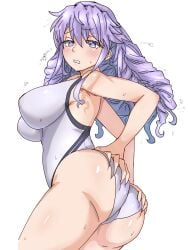 big_ass big_breasts ebora hokaze_junko purple_hair swimsuit to_aru_kagaku_no_railgun to_aru_majutsu_no_index youngmanisdown