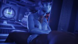 asari from mass effect by chumb3d