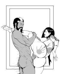 1boy 1girls against_surface against_wall age_difference anus arashi_kurayami_(oc) arms_behind_back asian asian_female ass ass_focus athletic_female back_turned back_view beard beauty_mark big_ass big_breasts black_hair bob_cut bouncing_ass brunette bubble_ass bubble_butt bushy_pubes busty charles_musa completely_nude_female dark-skinned_male dat_ass deep_penetration fat_ass female_focus female_pubic_hair foolymagooly gray_hair half-closed_eyes handprint handprint_on_ass hourglass_figure interracial izra large_breasts large_penis leg_lift leg_on_shoulder legs_held_open legs_spread light-skinned_female looking_pleasured monochrome motion_lines muscular_female narrowed_eyes nude nude_female nude_male older_dom_younger_sub older_male older_penetrating_younger one_leg_up penis pleasure_face pubes pubic_hair puckered_anus punk punk_girl pussy sex short_hair spank_marks spanking split_tongue standing_on_one_leg standing_sex tattoo tattooed_arm tattoos thick_thighs thighs tongue_out tongue_piercing vaginal_penetration veiny_penis wide_hips younger_female