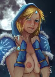 breasts crystal_maiden dota_2 female rajdraw tagme