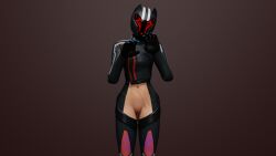 3d alone cameltoe cat_girl clothed epic_games fortnite panther panther_(fortnite)