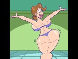 3_frame_animation animated ass backboob big_ass bikini drawsputin embarrassed huge_breasts longer_than_30_seconds longer_than_one_minute milf motion_lines mp4 naked nickelodeon no_sound nude slideshow straight_hair tagme the_fairly_oddparents timmy's_mom video