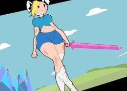 1girls adventure_time cartoon_network female_only fionna_the_human_girl goomogudra tagme