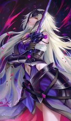 1girls big_breasts breasts fate/grand_order fate_(series) jeanne_alter jeanne_d'arc_(fate) kacyu solo