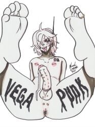 1boy anus ass big_ass big_butt cum femboy male male_only minerarugarbage one_piece vegapunk_lilith