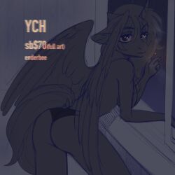 enderbee my_little_pony smoking tagme window ych