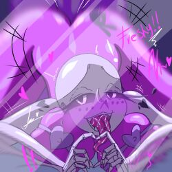 armeris_moon armerismoon breasts butt ectobody ectobreasts ectobutt ectotongue eyelashes female female_only female_sans heart_hands pierced_tongue pink_body pink_tongue rule_63 sans sans_au sans_oc skeleton solo solo_female tagme tongue tongue_out undertale_(series) undertale_au