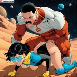 ai_generated invincible invincible_(comics) invincible_(tv_series) terra_grayson themerchant69 thragg viltrumite