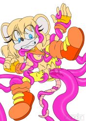 1girls alliele_(sonic_oc) female kandlin sonic_(series) tagme tentacle