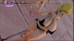 1girls 3d 5girls android_18 animated ass black_hair blonde_hair breasts bulma_briefs chichi dancing dragon_ball dragon_ball_z female legs mechferatu mmd pan_(dragon_ball) panties tagme videl video