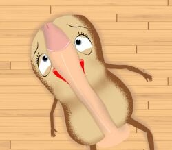 anthro big_penis brenda_bunson digital_media_(artwork) duo erection female food food_creature genitals hi_res hot_dog_bun hot_dogging human humanoid interspecies male male/female male_penetrating mammal nude partial_male penetration penis pussy sausage_party sex simple_background size_difference solo tons1_(artist)