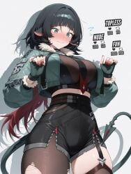 big_breasts breasts female huge_breasts tagme thick_thighs waifu_diffusion wide_hips