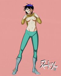 1girls female female_only gorillaz harrisartz hi_res noodle_(gorillaz) solo solo_female tagme