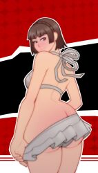 makoto niijima from atlus by themwxxxart