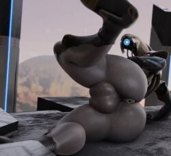 1boy 3d 3d_(artwork) animated ass back_view backsack balls big_balls butt faceless_forefront gay geth humanoid inviting inviting_to_sex legion_(mass_effect) living_machine looking_at_viewer looking_back loop male male_only mass_effect moreuselesssource mp4 muscular nude presenting presenting_ass robot short_playtime solo solo_focus sound sound_effects spread_ass spreading spreading_ass tagme thick_thighs video