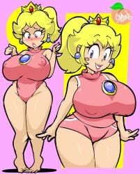 1girls 2022 athletic_uniform athletic_wear big_breasts big_thighs blonde_hair blue_eyes breasts camtoons crown earrings erect_nipples erect_nipples_under_clothes female female_only high_ponytail huge_breasts huge_thighs leotard light-skinned_female light_skin mario_(series) mario_and_sonic_at_the_olympic_games multiple_images nintendo nipple_bulge pony_tail ponytail princess_peach purple_eyes pussy_visible_through_clothes pussy_visible_through_panties shiny_ass shiny_breasts shiny_butt shiny_hair shiny_skin sleeveless solo sports_uniform sportswear swimsuit thick thick_hips thick_thighs thighs tied_hair wide_hips yellow_hair