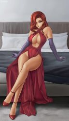 jessica rabbit from disney by flowerxl