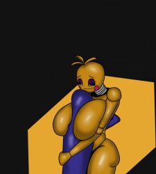 1boy 1girls five_nights_at_freddy's five_nights_at_freddy's_2 goomogudra tagme toy_chica_(fnaf)