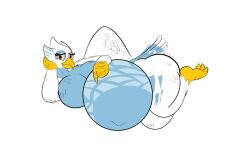 accipitrid accipitriform anthro avian big_breasts bird breasts eagle eris_(legends_of_chima) female legends_of_chima nude overweight pregnant solo veiled_lioness