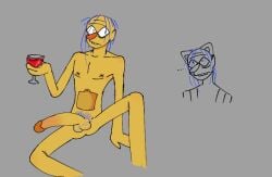 bitchnyan don't_hug_me_i'm_scared male male_only penis roy_(dhmis) solo solo_male