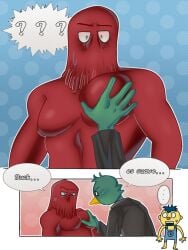 celis_ban don't_hug_me_i'm_scared duck_guy_(dhmis) male male_only red_guy_(dhmis)