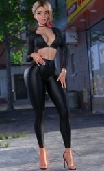 1girls 3d athletic athletic_female big_breasts breasts busty curvaceous curvy curvy_figure cute cute_face eyebrows eyelashes eyes female female_focus female_only fit fit_female full_cleavage gwen_stacy hair high_heels hips hourglass_figure human legs light-skinned_female light_skin lips louboutin_(shoes) marvel marvel_comics open_toe_shoes ruidx short_hair slim_waist spider-gwen spider-man:_into_the_spider-verse spider-man_(series) stiletto_heels superhero superheroine thick thick_legs thick_thighs thighs upper_body very_high_heels voluptuous waist wide_hips