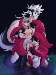 5boys absurd_res ahegarou alternate_costume animal_genitalia animal_humanoid animal_penis balls big_balls big_dom_small_sub big_pecs big_penis black_hair body_worship boner canid canid_humanoid canine canine_humanoid canine_penis claws clothed clothing corrin_(fire_emblem) corrin_(fire_emblem)_(male) cosplay crouching dominant duo erection eyelashes femboy fire_emblem fire_emblem_fates fluffy_ears gangbang genitals girly group group_sex hair handjob hi_res human human_with_animal_genitalia human_with_canine_penis humanoid humanoid_genitalia humanoid_pointy_ears hyper keaton_(fire_emblem) knot larger_male licking licking_lips long_hair male male/male male_only mammal mammal_humanoid multiple_boys muscular naked_hood nintendo nipple_fetish nipple_lick nipple_play nipples nude oral orgy partially_clothed pecs penile penis sex size_difference smug thick_eyelashes tongue tongue_out velouria_(fire_emblem)_(cosplay) white_hair wolf_ears wolf_humanoid wolf_tail wolfskin worried yaoi