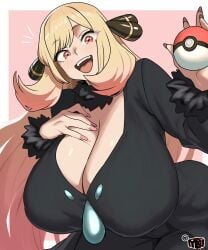cynthia (pokemon) (cosplay) from nintendo by mewmaster93
