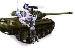 absurd_res anala anthro barrett_.50cal breasts felid fellatio futanari herm hi_res intersex intersex/intersex jojo218 lagomorph leporid long_tongue m18_hellcat mammal military military_vehicle nude oral penile rabbit rena_dyne saber-toothed_tiger sex tank tongue vehicle