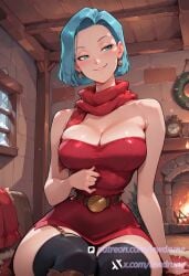 bulma (dragon ball) from dragon ball by lewdrune