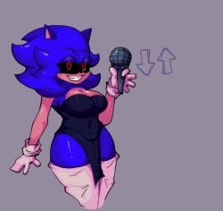 anthro clothed clothed_breasts clothed_female creepypasta eris_(hsc) friday_night_funkin friday_night_funkin_mod fung_enoki furry furry_ears furry_female furry_only hedgehog hedgehogs_slutty_collection rule_63 smile smiling smiling_at_viewer sonic.exe sonic.exe_(character) sonic.exe_(series) sonic_(series) sonic_the_hedgehog sonic_the_hedgehog_(series)